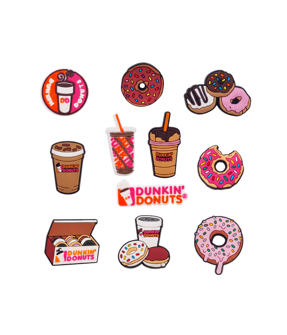 Kit 11 Gominhas Donuts para Clog