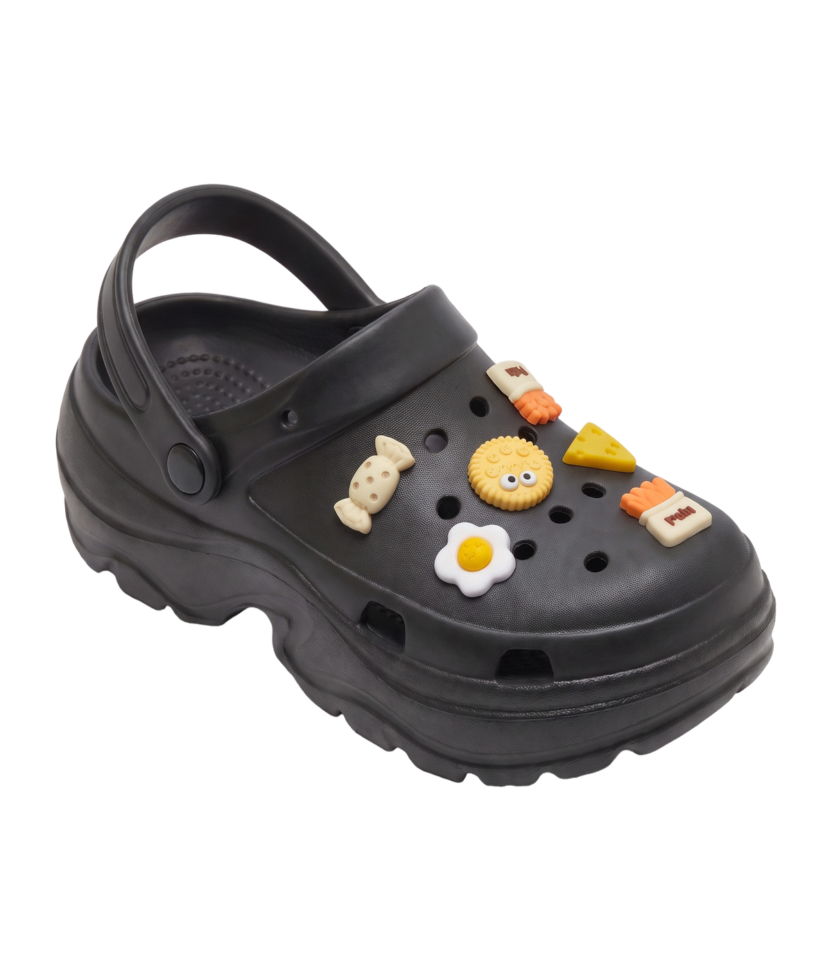 Clog Plataforma Lanchinho Preto (+Gominhas de Brinde)