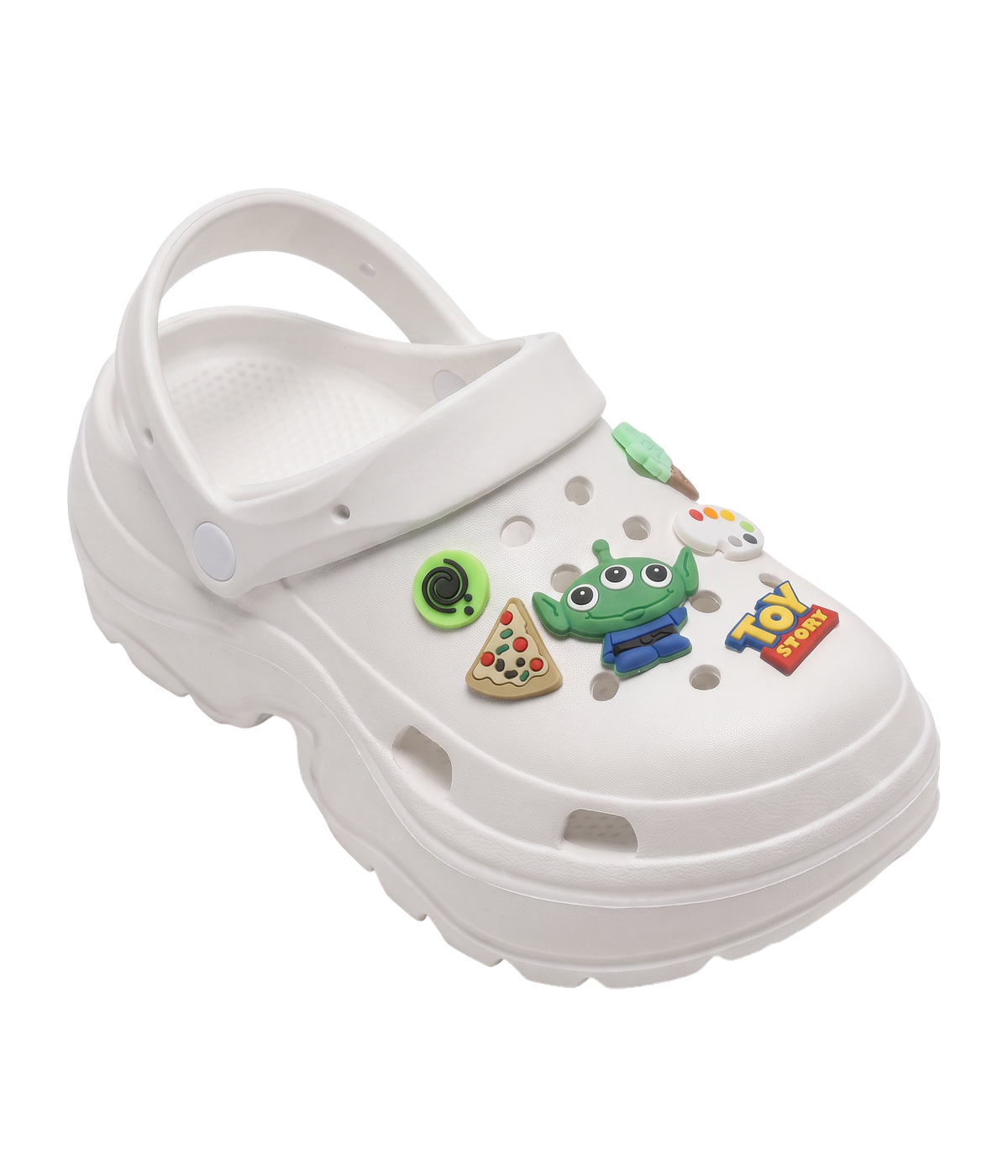 Clog Plataforma Toy Story Branco (+Gominhas de Brinde)