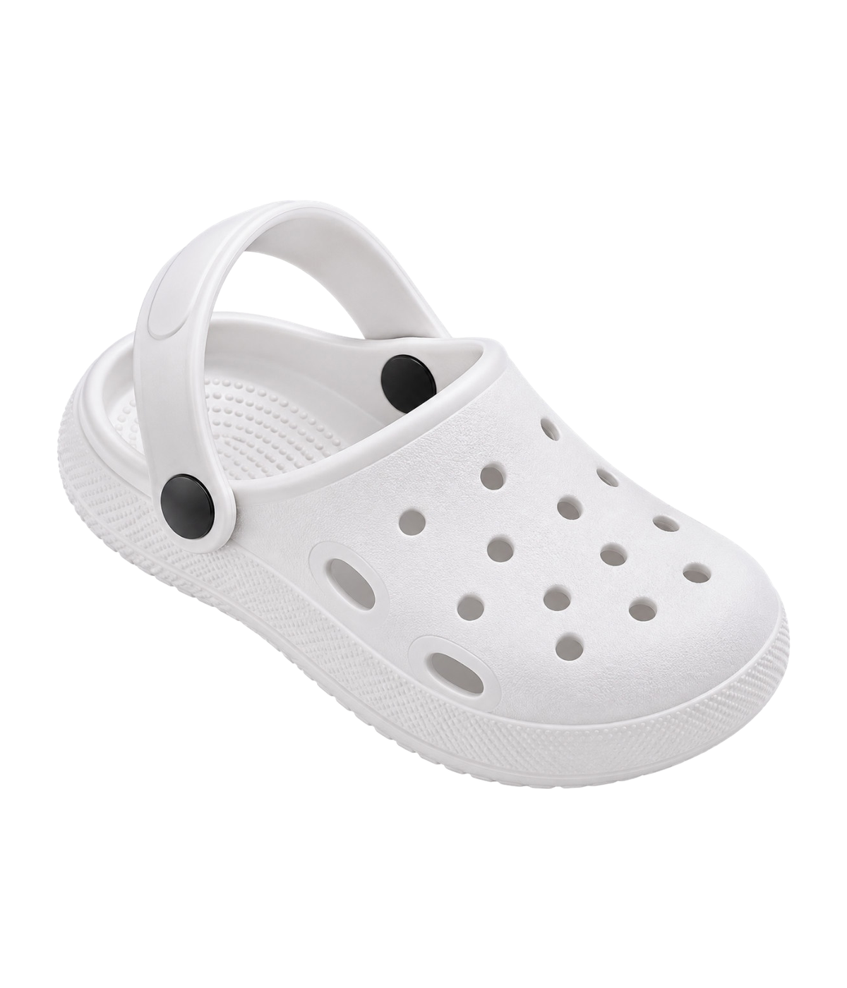 Clog Infantil Básico de EVA Branco
