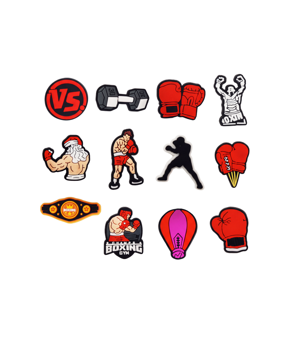 Kit 12 Gominhas Boxe para Clog